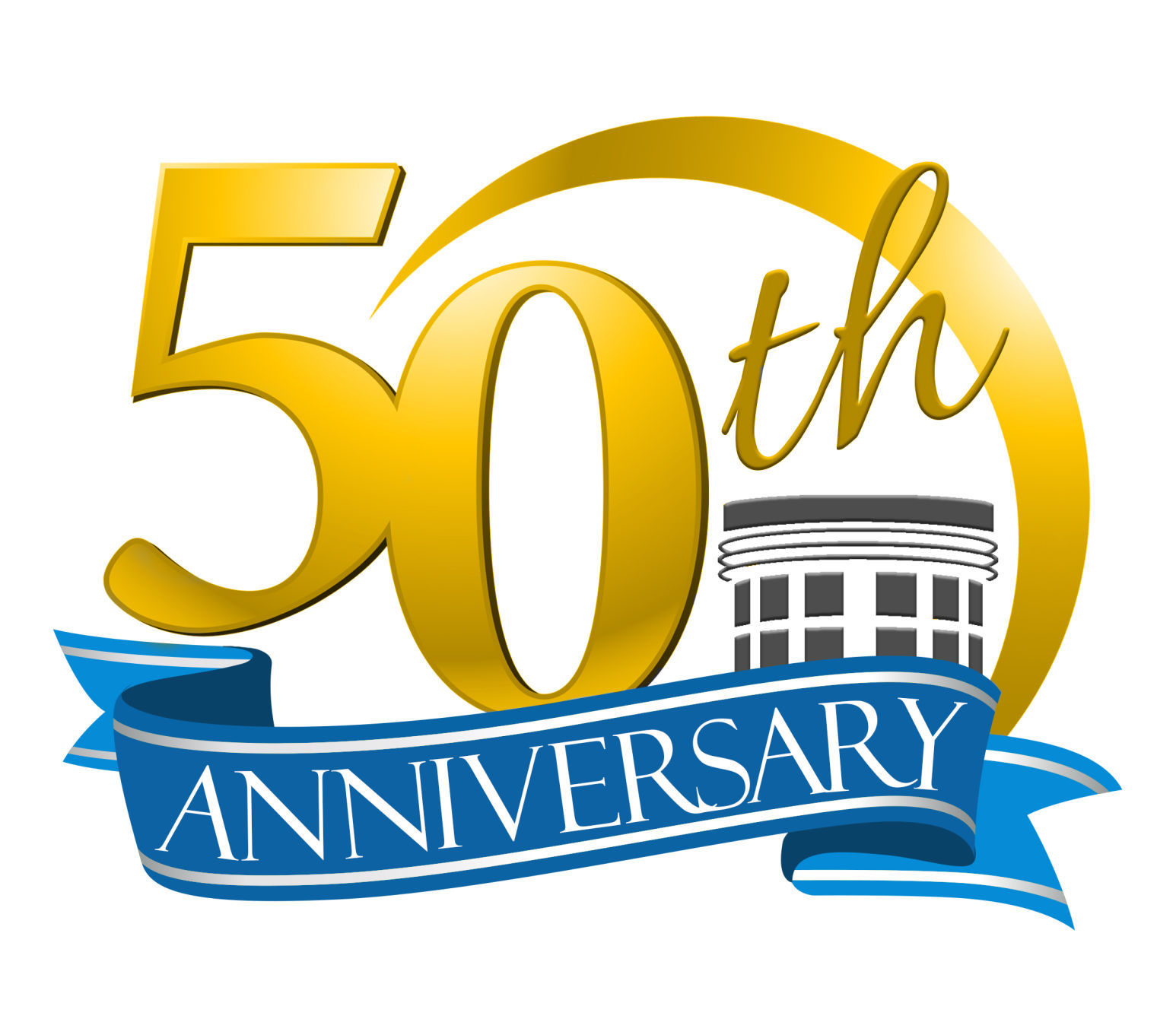 OCtech 50th anniversary logo